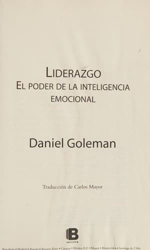Inteligencia emocional cover