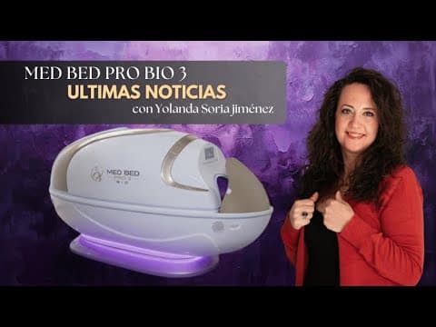 NOVEDADES MED BED PRO BIO 3 + MODULO DE HIDROGENO con Yolanda Soria